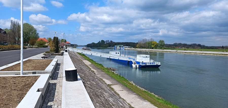 Osijek's river cruise port